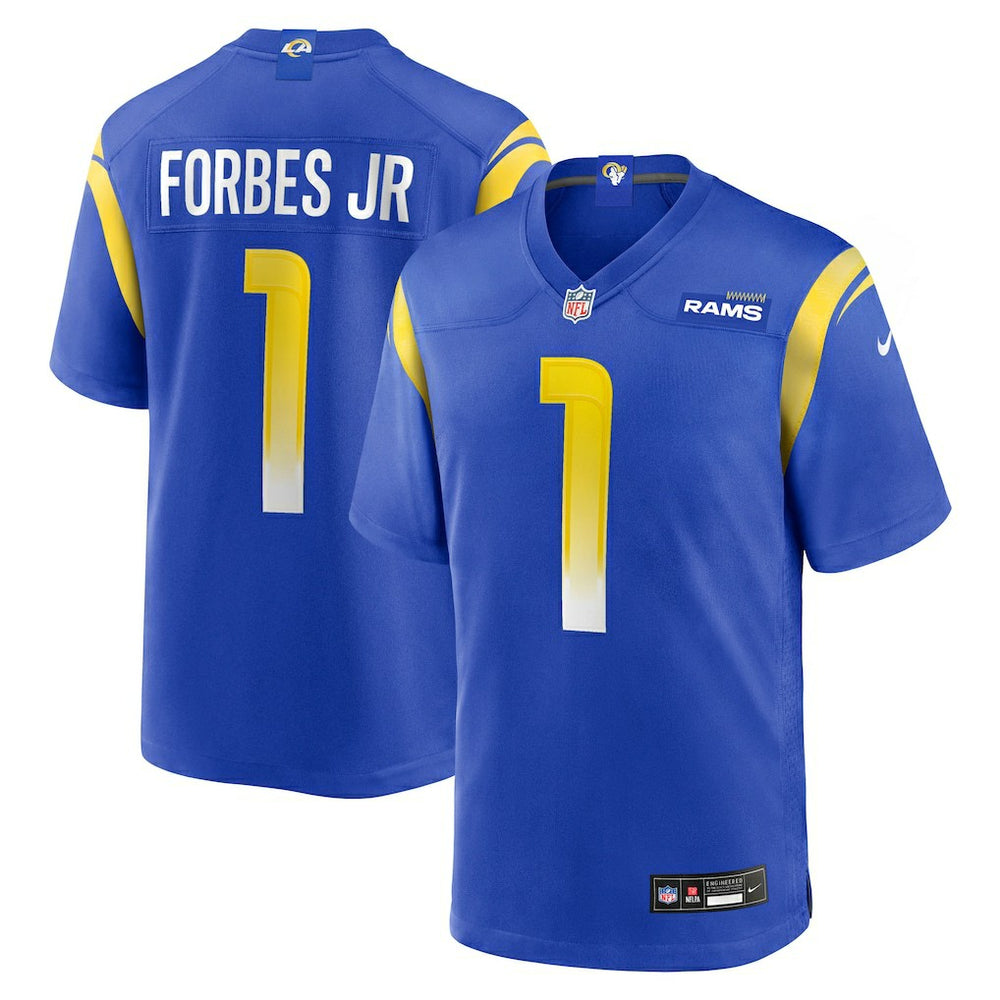 Emmanuel Forbes Jr. Los Angeles Rams Team Game Jersey Royal | Nike for Sale