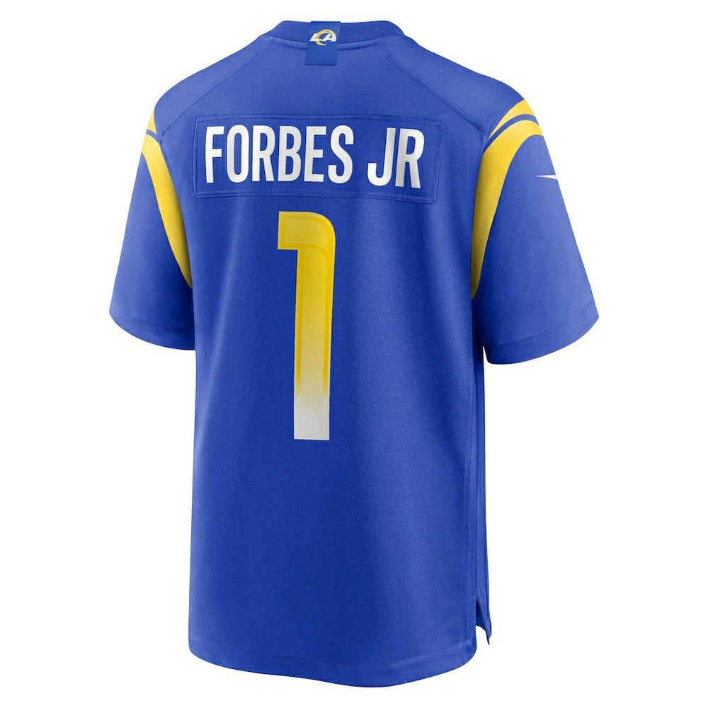 Emmanuel Forbes Jr. Los Angeles Rams Team Game Jersey Royal | Nike for Sale