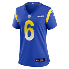 Nick Hampton Los Angeles Rams Women's Team Game Jersey Royal | Nike for Sale