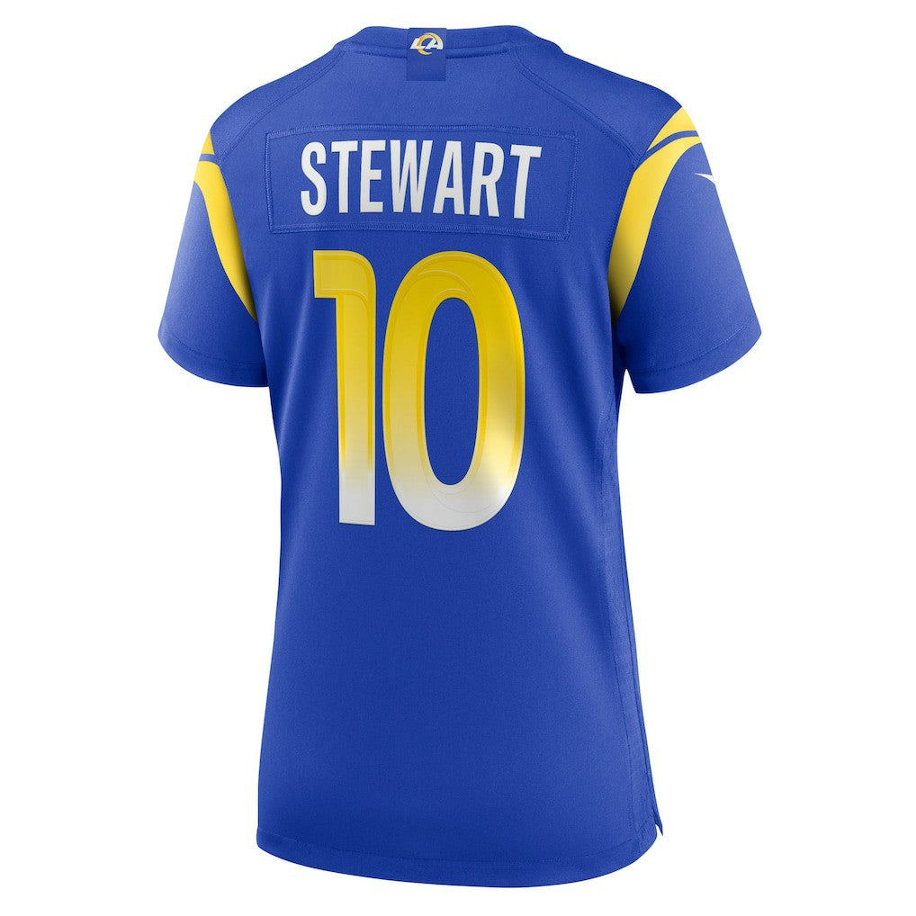 Josaiah Stewart Los Angeles Rams Women's Team Game Jersey Royal | Nike for Sale