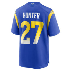 Jarquez Hunter Los Angeles Rams Team Game Jersey Royal | Nike for Sale