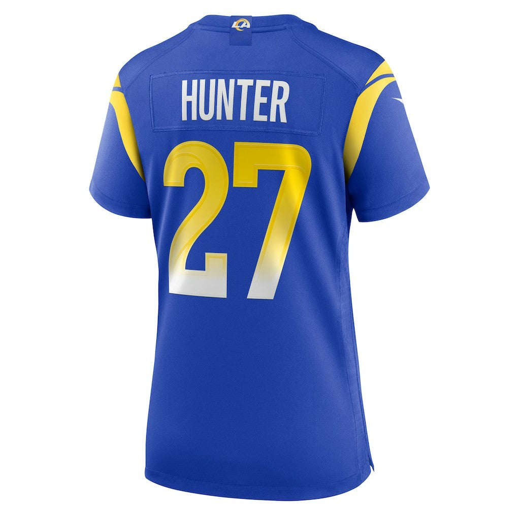 Jarquez Hunter Los Angeles Rams Women's Team Game Jersey Royal | Nike for Sale