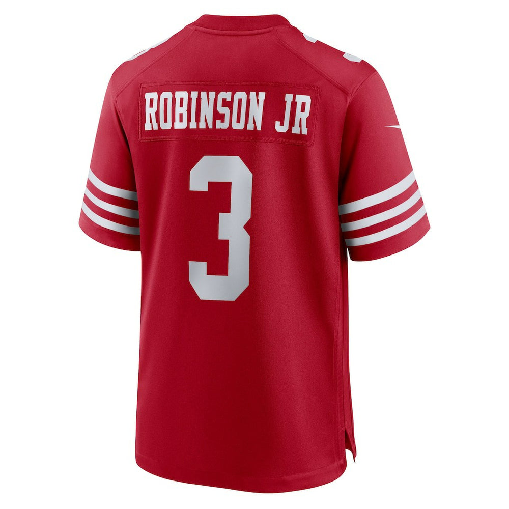 Brian Robinson Jr. San Francisco 49ers Team Game Jersey Scarlet | Nike for Sale