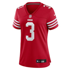 Brian Robinson Jr. San Francisco 49ers Women's Team Game Jersey Scarlet | Nike for Sale