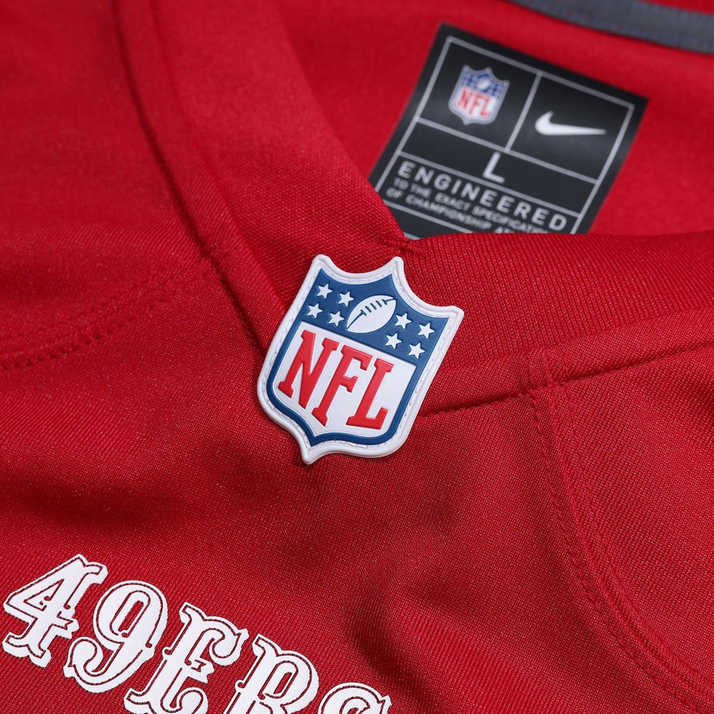 Skyy Moore San Francisco 49ers Team Game Jersey Scarlet | Nike for Sale