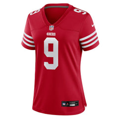 Skyy Moore San Francisco 49ers Women's Team Game Jersey Scarlet | Nike for Sale