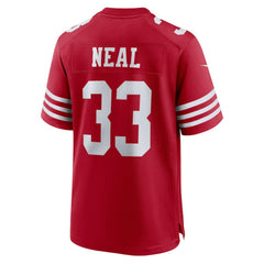 Siran Neal San Francisco 49ers Team Game Jersey Scarlet | Nike for Sale