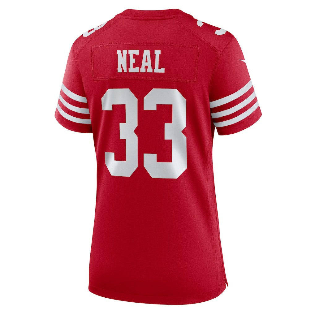 Siran Neal San Francisco 49ers Women's Team Game Jersey Scarlet | Nike for Sale