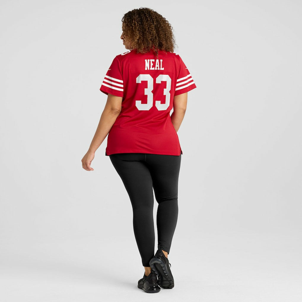 Siran Neal San Francisco 49ers Women's Team Game Jersey Scarlet | Nike for Sale