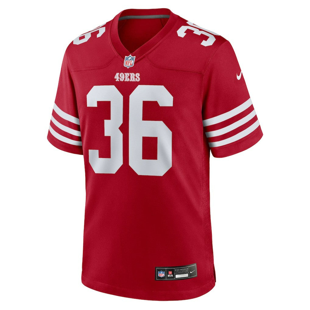 Marques Sigle San Francisco 49ers Team Game Jersey Scarlet | Nike for Sale