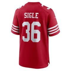 Marques Sigle San Francisco 49ers Team Game Jersey Scarlet | Nike for Sale