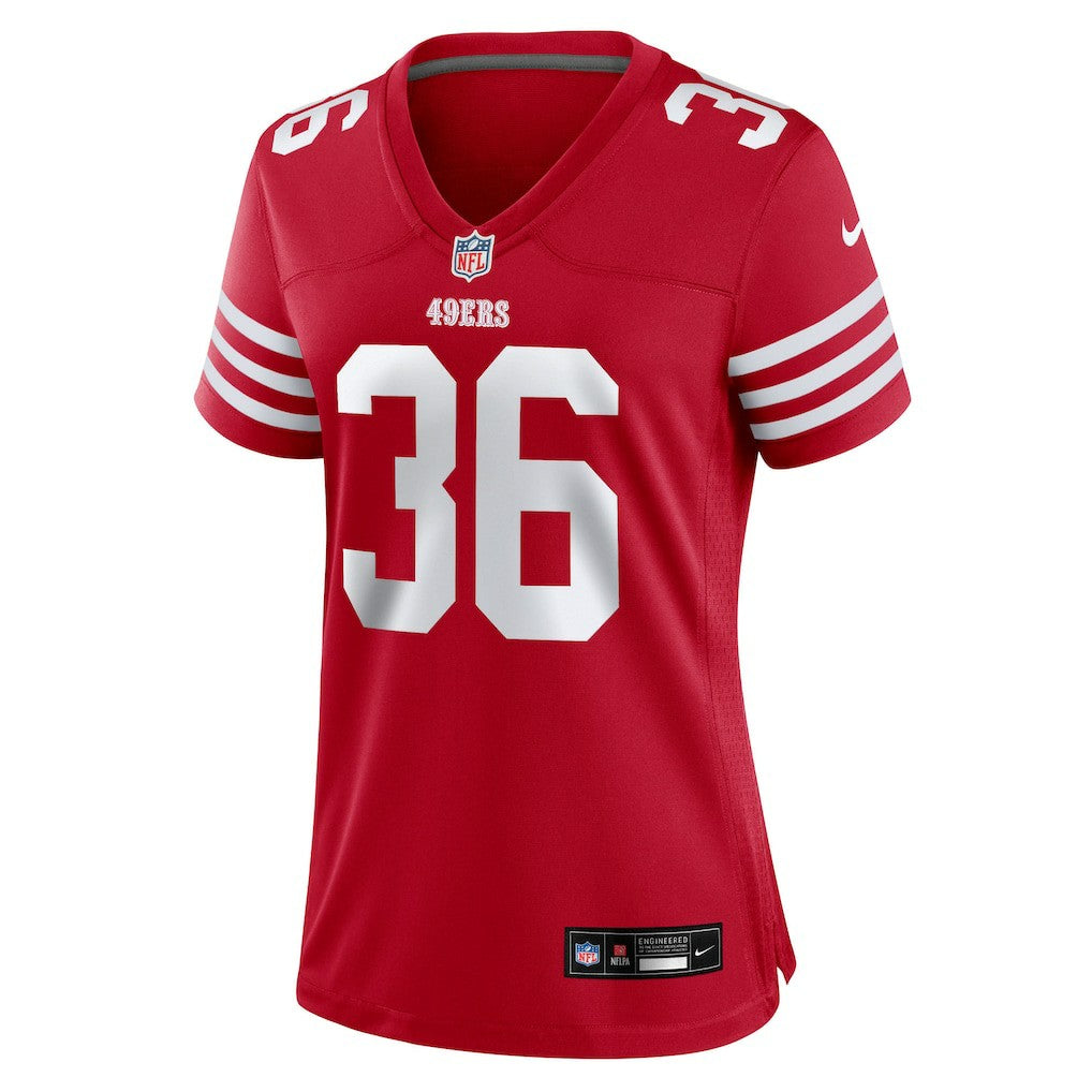 Marques Sigle San Francisco 49ers Women's Team Game Jersey Scarlet | Nike for Sale