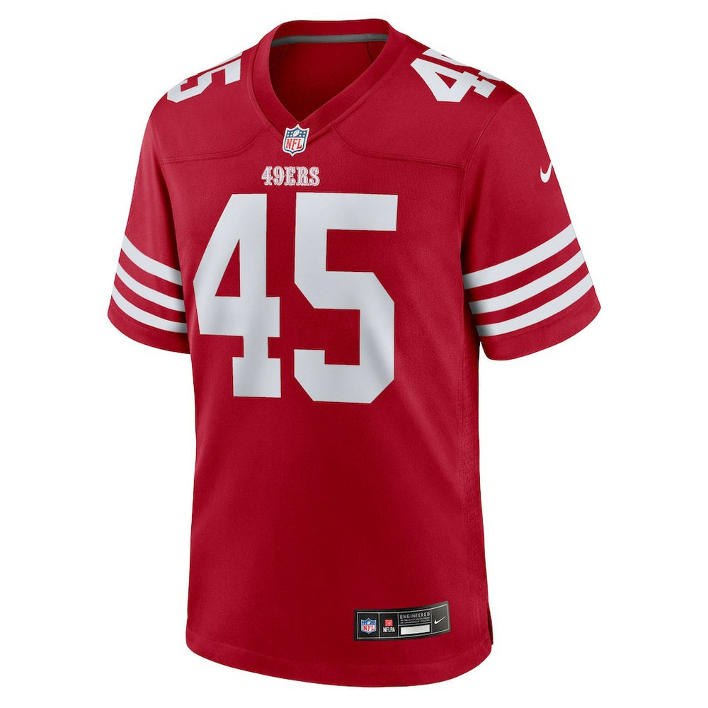 Nick Martin San Francisco 49ers Team Game Jersey Scarlet | Nike for Sale