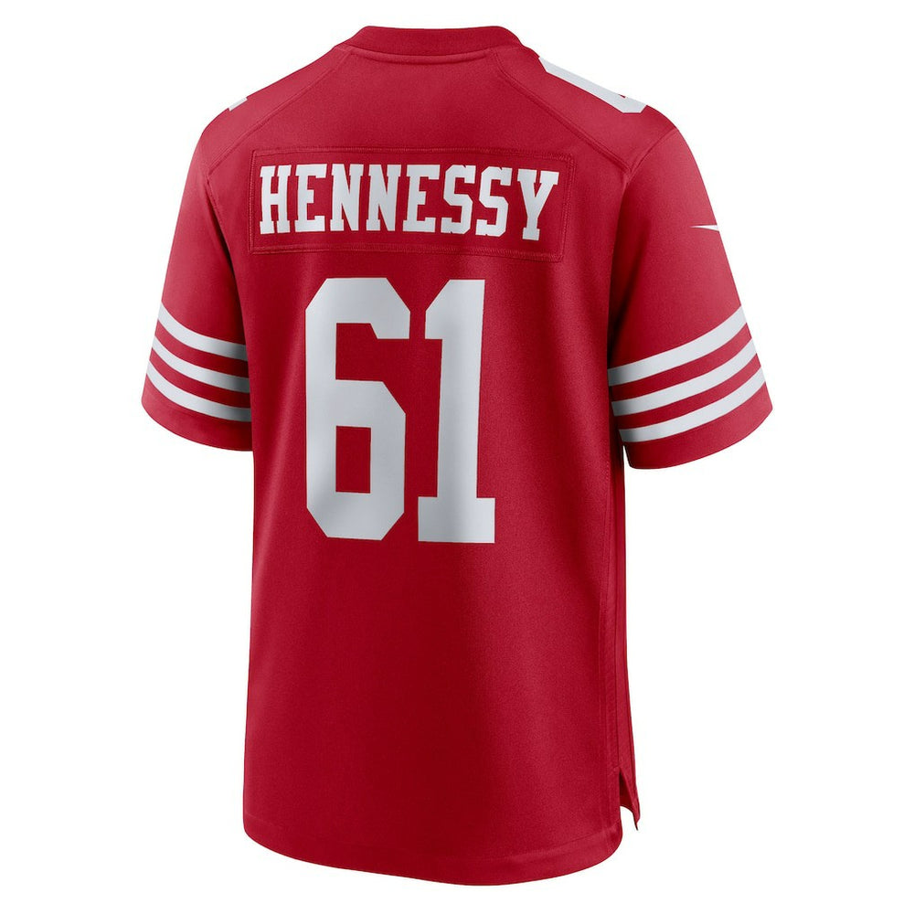 Matt Hennessy San Francisco 49ers Team Game Jersey Scarlet | Nike for Sale