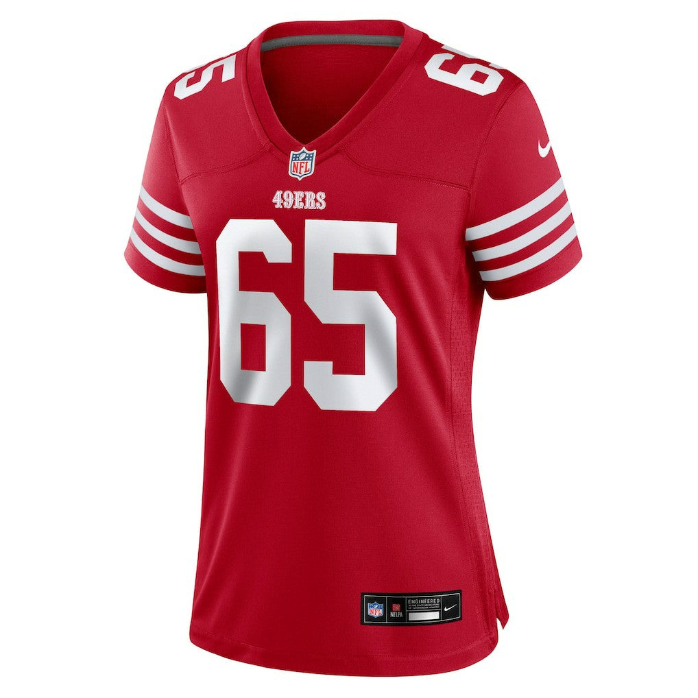Drew Moss San Francisco 49ers Women's Team Game Jersey Scarlet | Nike for Sale