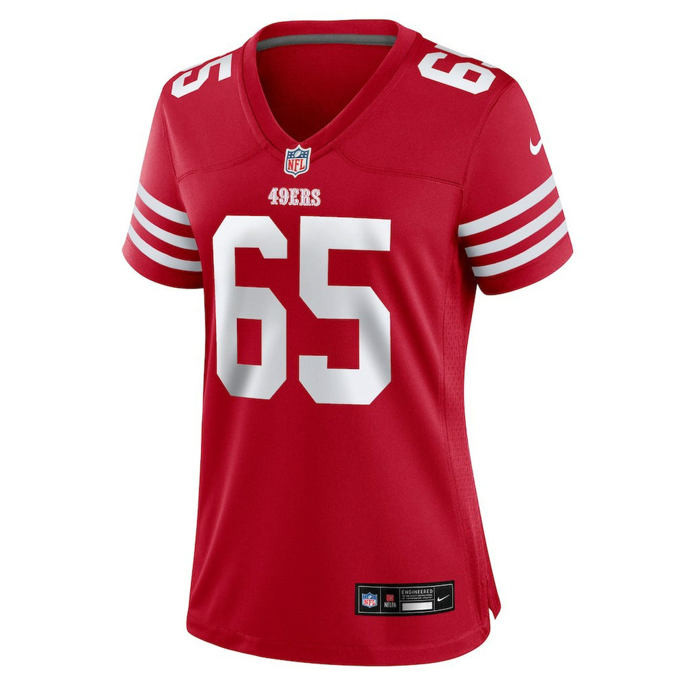 Drew Moss San Francisco 49ers Women's Team Game Jersey Scarlet | Nike for Sale