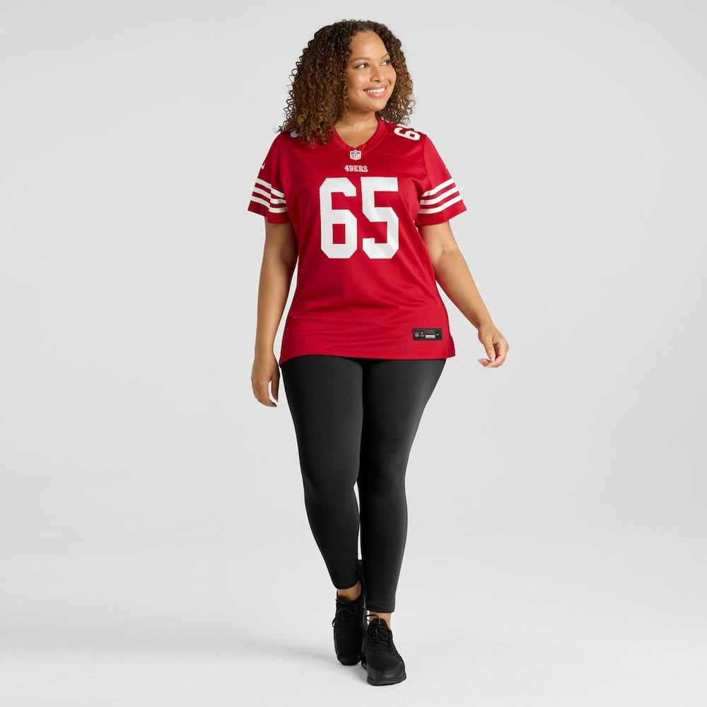Drew Moss San Francisco 49ers Women's Team Game Jersey Scarlet | Nike for Sale
