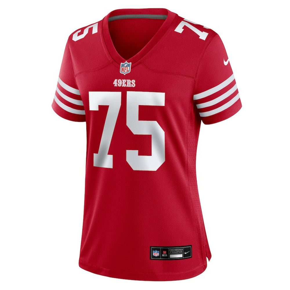Connor Colby San Francisco 49ers Women's Team Game Jersey Scarlet | Nike for Sale