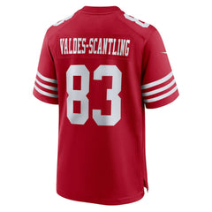 Marquez Valdes-Scantling San Francisco 49ers Team Game Jersey Scarlet | Nike for Sale