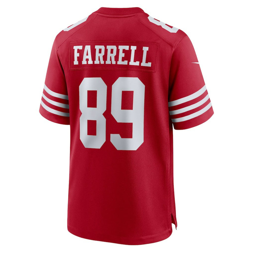 Luke Farrell San Francisco 49ers Team Game Jersey Scarlet | Nike for Sale