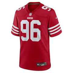 Jordan Jefferson San Francisco 49ers Team Game Jersey Scarlet | Nike for Sale
