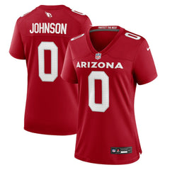 Will Johnson Arizona Cardinals Women's Team Game Jersey Cardinal | Nike for Sale