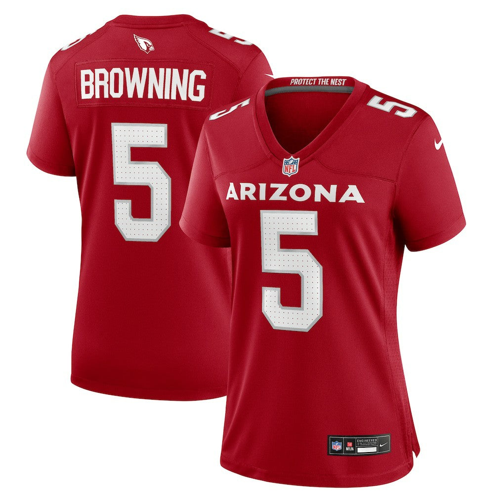 Baron Browning Arizona Cardinals Women's Team Game Jersey Cardinal | Nike for Sale