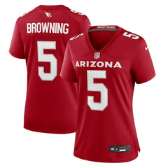 Baron Browning Arizona Cardinals Women's Team Game Jersey Cardinal | Nike for Sale