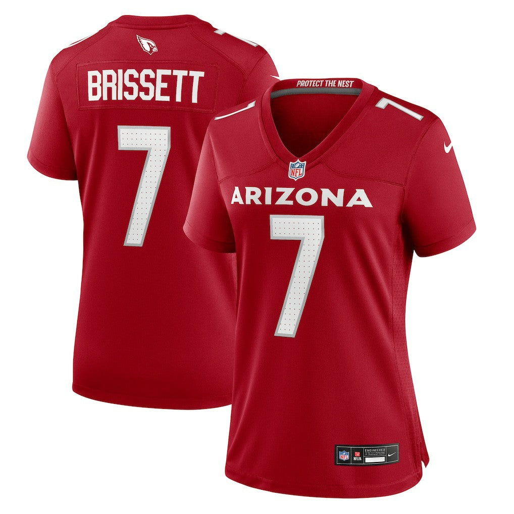 Jacoby Brissett Arizona Cardinals Women's Team Game Jersey Cardinal | Nike for Sale