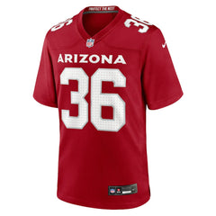Kitan Crawford Arizona Cardinals Team Game Jersey Cardinal | Nike for Sale