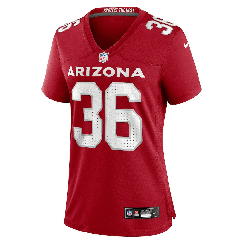 Kitan Crawford Arizona Cardinals Women's Team Game Jersey Cardinal | Nike for Sale