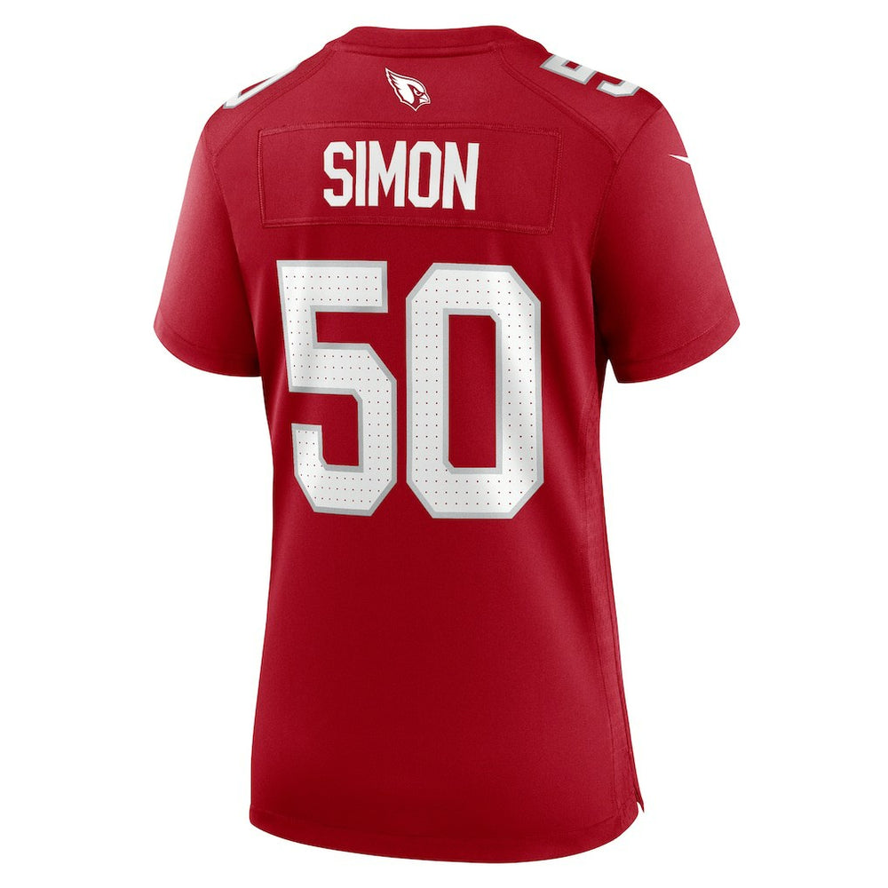 Cody Simon Arizona Cardinals Women's Team Game Jersey Cardinal | Nike for Sale