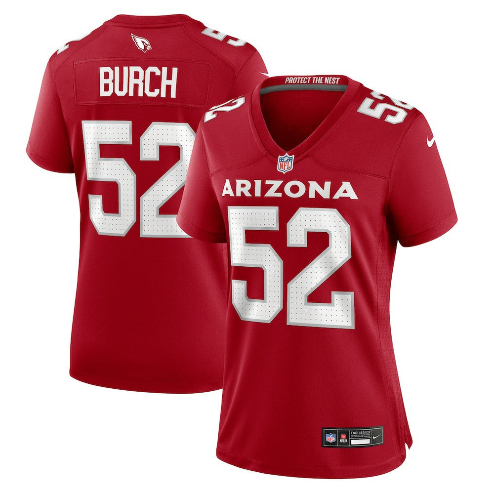 Jordan Burch Arizona Cardinals Women's Team Game Jersey Cardinal | Nike for Sale