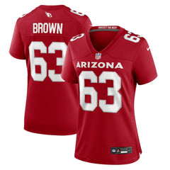 Evan Brown Arizona Cardinals Women's Team Game Jersey Cardinal | Nike for Sale