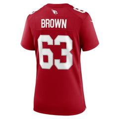 Evan Brown Arizona Cardinals Women's Team Game Jersey Cardinal | Nike for Sale