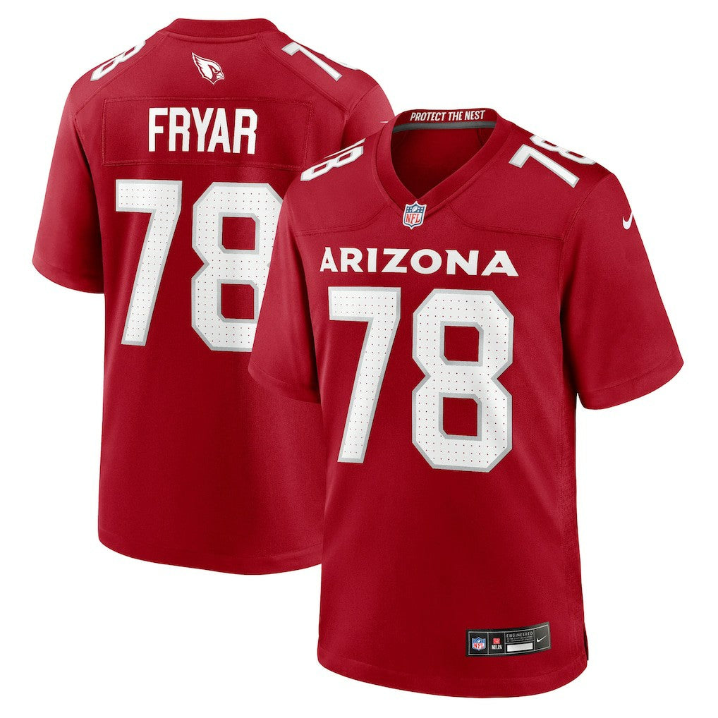 Josh Fryar Arizona Cardinals Team Game Jersey Cardinal | Nike for Sale