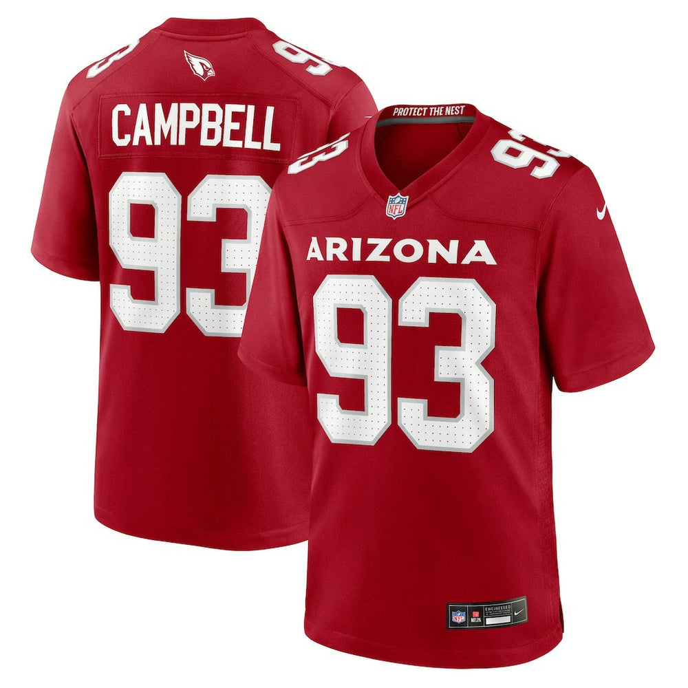 Calais Campbell Arizona Cardinals Team Game Jersey Cardinal | Nike for Sale