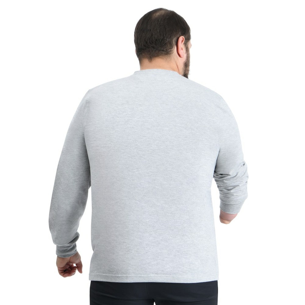 Dallas Stars G-III Sports by Carl Banks Adaptive Mesh Effect Long Sleeve T-Shirt - Gray - NHL