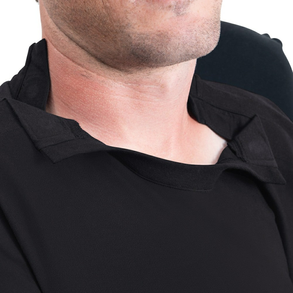 Minnesota Wild G-III Sports by Carl Banks Adaptive Mesh Effect Long Sleeve T-Shirt - Black - NHL