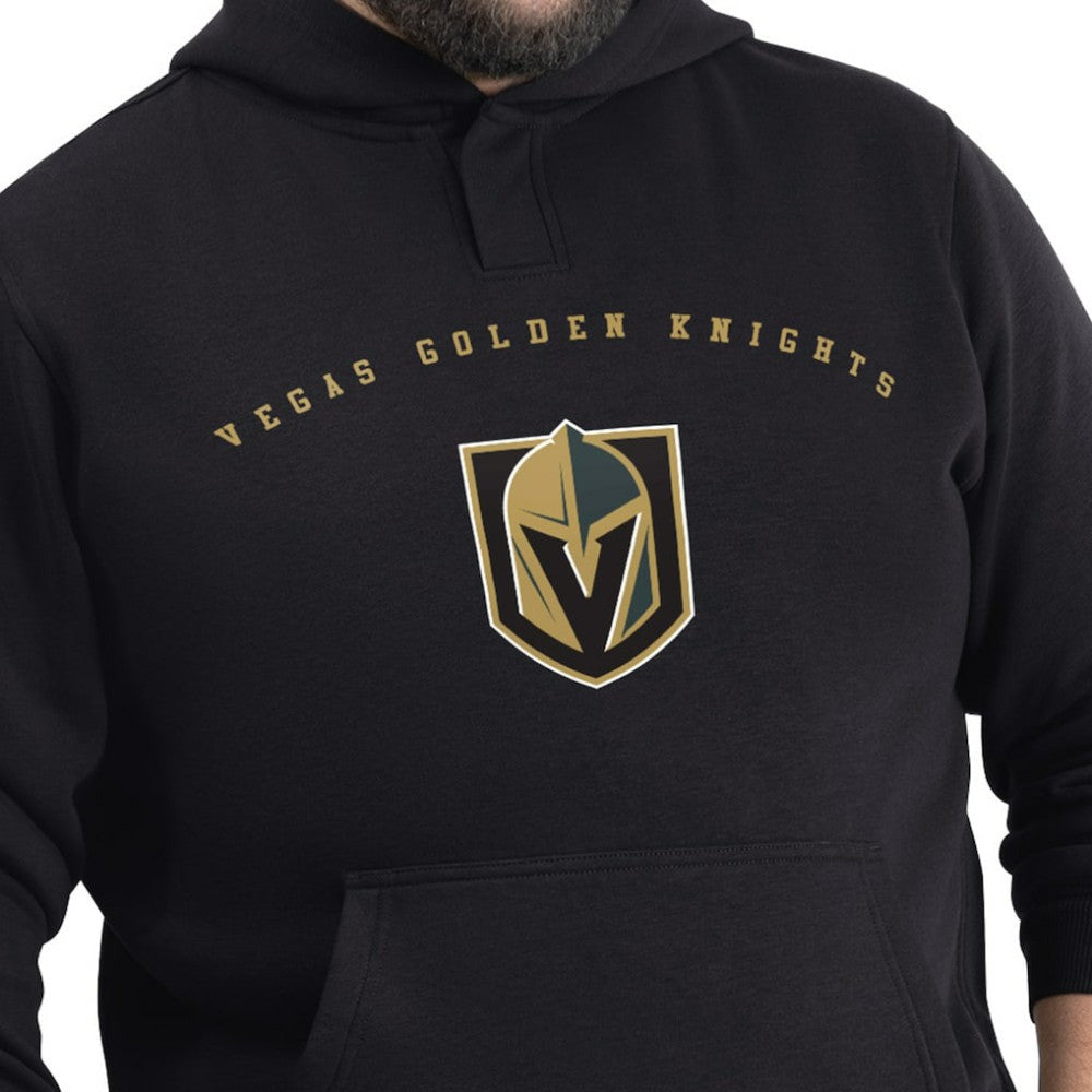Vegas Golden Knights G-III Sports by Carl Banks Adaptive Classic Team Arc Fleece Hoodie - Black - NHL