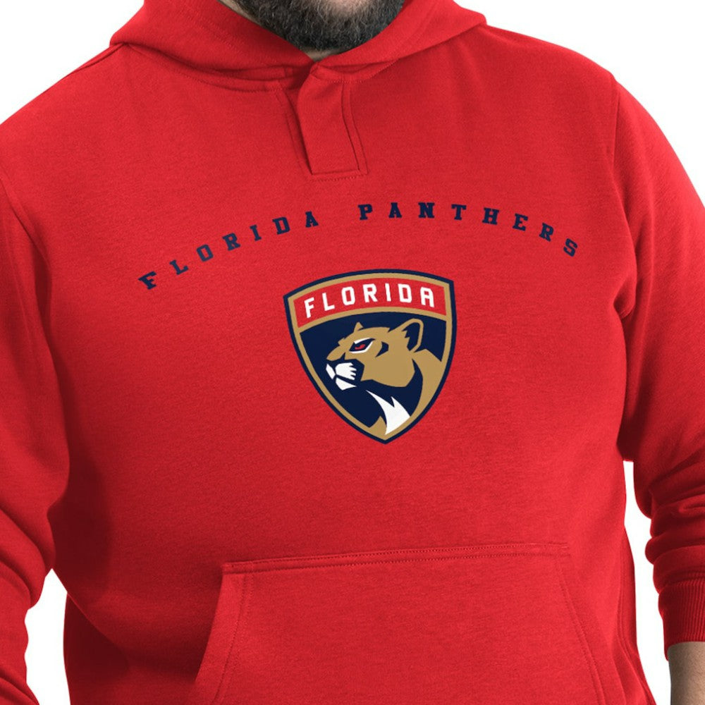 Florida Panthers G-III Sports by Carl Banks Adaptive Classic Team Arc Fleece Hoodie - Red - NHL