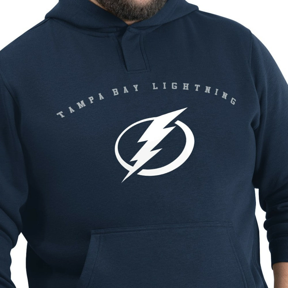 Tampa Bay Lightning G-III Sports by Carl Banks Adaptive Classic Team Arc Fleece Hoodie - Navy - NHL