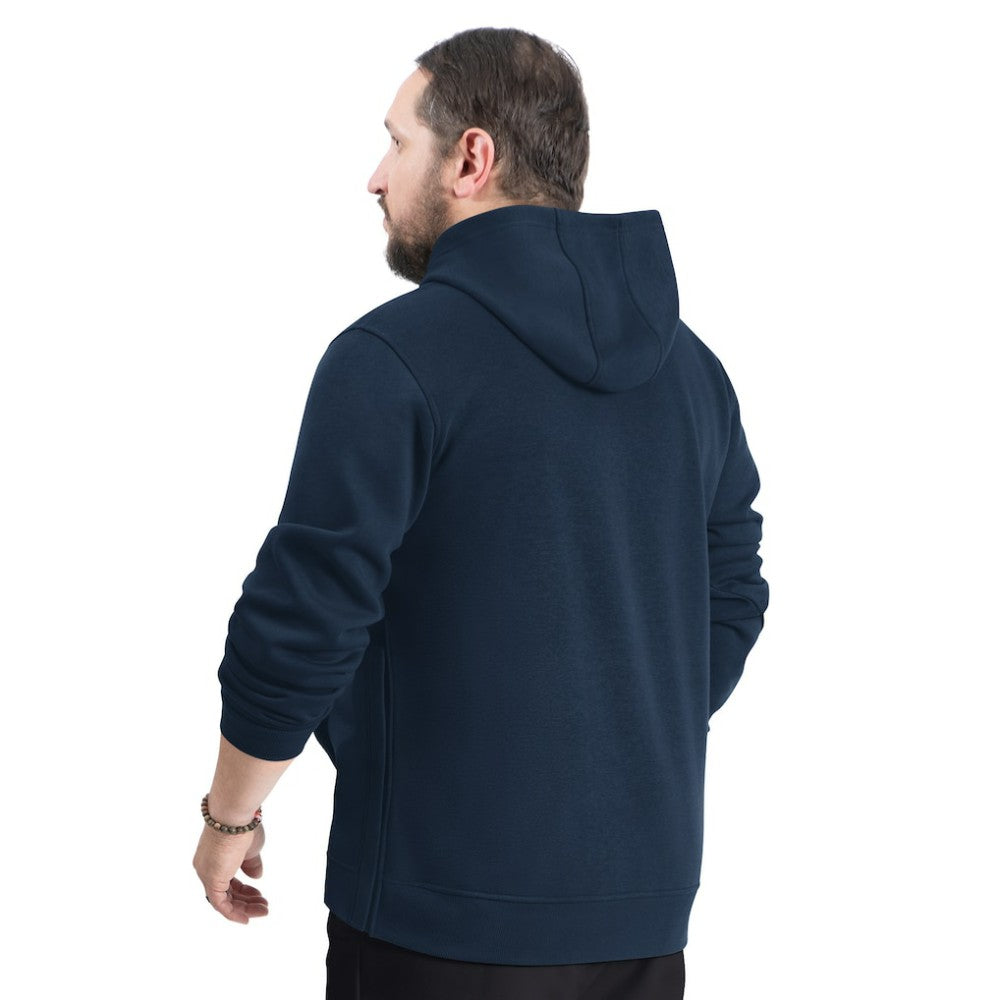 Vancouver Canucks G-III Sports by Carl Banks Adaptive Classic Team Arc Fleece Hoodie - Navy - NHL