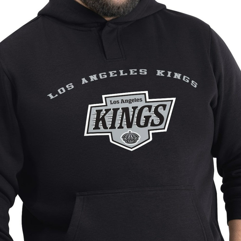 Los Angeles Kings G-III Sports by Carl Banks Adaptive Classic Team Arc Fleece Hoodie - Black - NHL