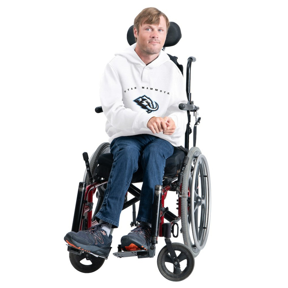 Utah Mammoth G-III Sports by Carl Banks Adaptive Classic Team Arc Fleece Hoodie - White - NHL