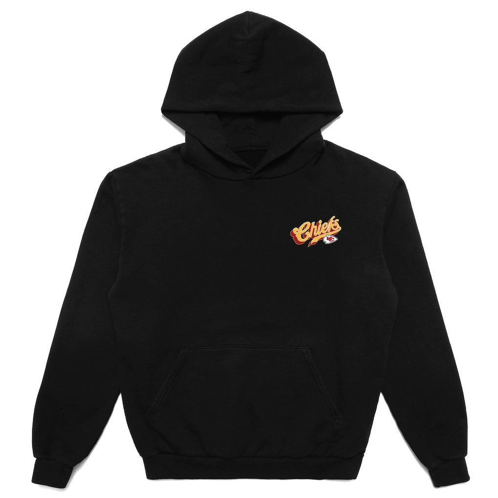 Kansas City Chiefs Born x Raised Unisex Pro Script Hoodie Black | NFL