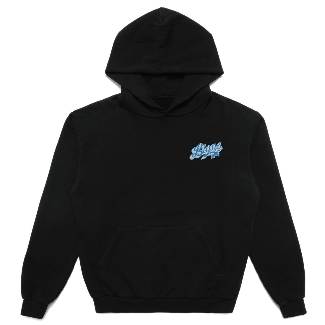 Detroit Lions Born x Raised Unisex Pro Script Hoodie Black | NFL