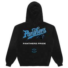 Carolina Panthers Born x Raised Unisex Pro Script Hoodie Black | NFL