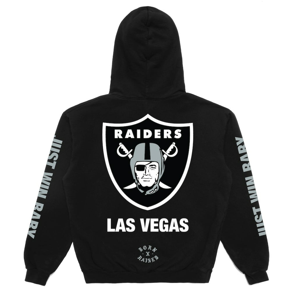 Las Vegas Raiders Born x Raised Unisex Classic Hoodie Black | NFL