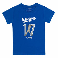 Shohei Ohtani Los Angeles Dodgers Tiny Turnip Youth Kanji Batting Graphic T-Shirt - MLB